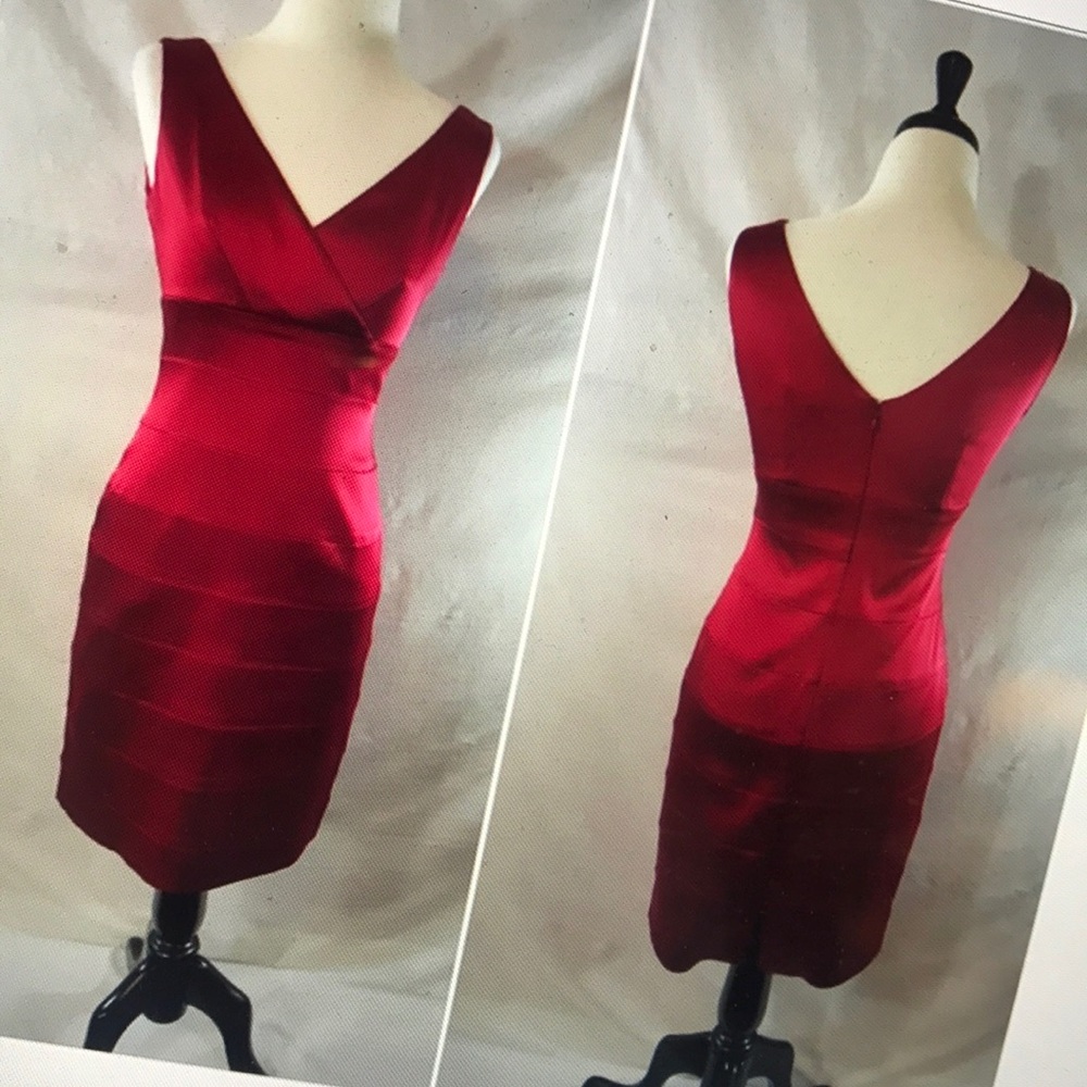 NWT - Beautiful Red ANTONIO MELANI Dress Size 10
